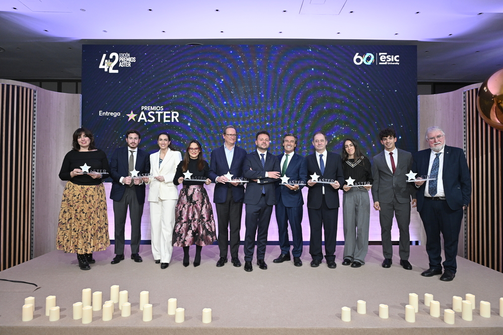 ESIC University | Premios Aster 2024: Galardonados