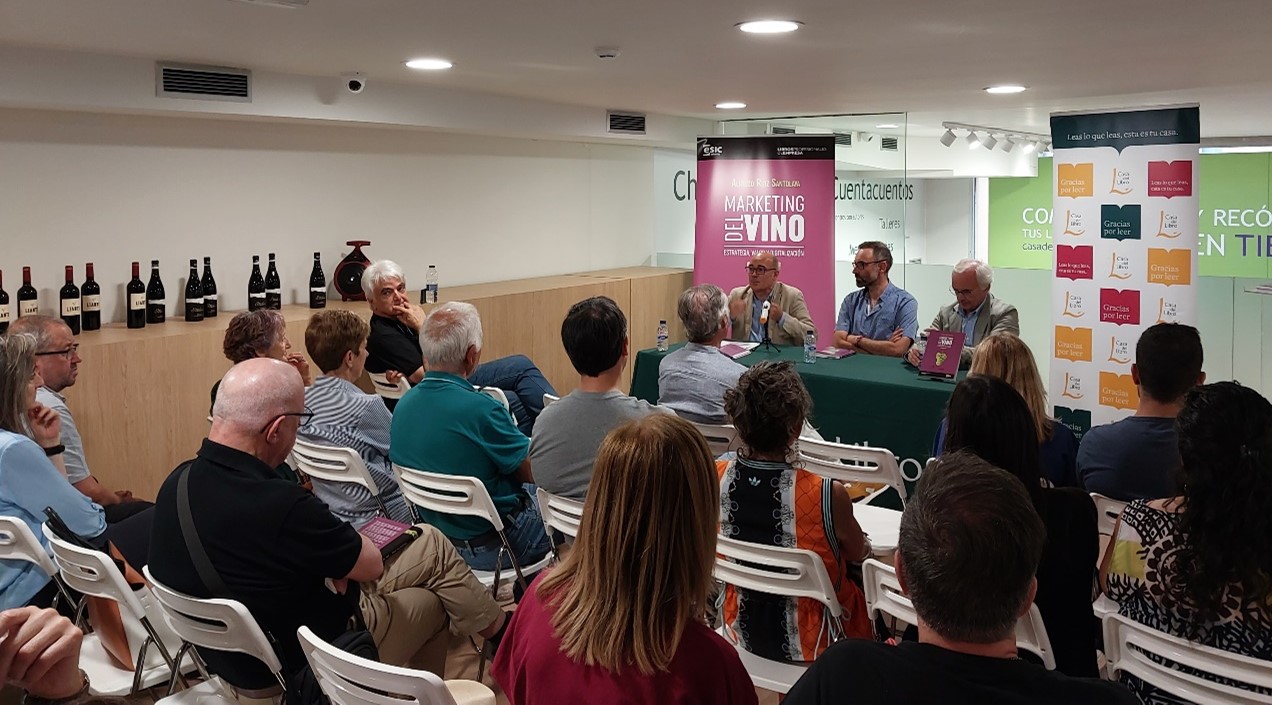 Marketing del vino. Casa del Libro de Logroño