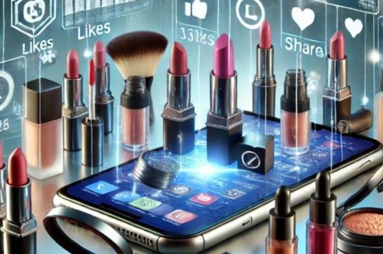 marketing de influencers, marketing en redes sociales, industria cosmética