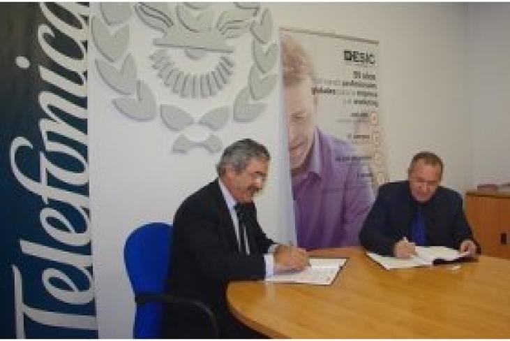 ESIC y TELEFÓNICA firman un convenio de colaboración educativa