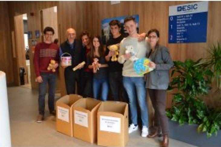 Recogida solidaria de juguetes ESIC Barcelona