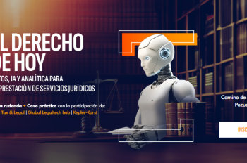 El Derecho de hoy: datos, IA y analítica para la prestación de servicios jurídicos. 