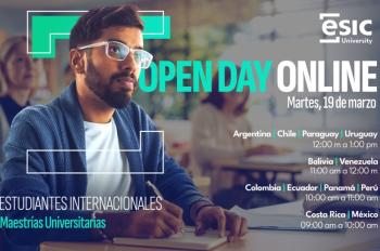 Open Day Online (Maestrías Universitarias) - Estudiantes internacionales