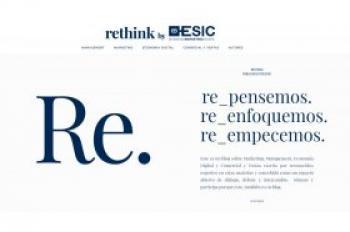 Rethink by ESIC, el nuevo blog de la escuela