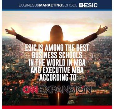 ESIC entre los mejores MBA y Executive MBA en el mundo según la revista CNN Expansión